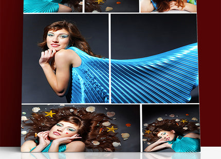 x7 Collage Portrait Canvas Print {M} (AOA0084)