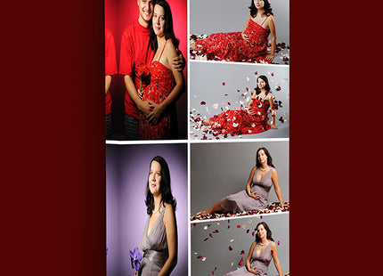 x6 Collage Portrait Canvas Print {N} (AOA0091)
