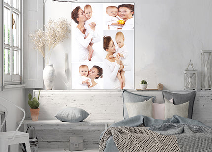 x4 Collage Portrait Canvas Print {M} (AOA0079)
