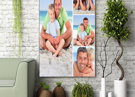 x4 Collage Portrait Canvas Print {M} (AOA0080)