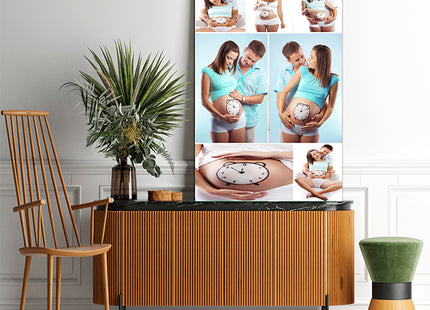 x7 Collage Portrait Canvas Print {N} (AOA0084)
