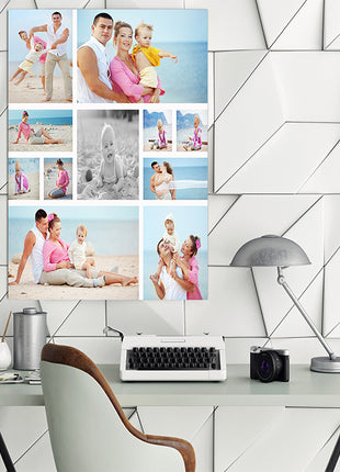 x11 Collage Portrait Canvas Print {M} (AOA0088)