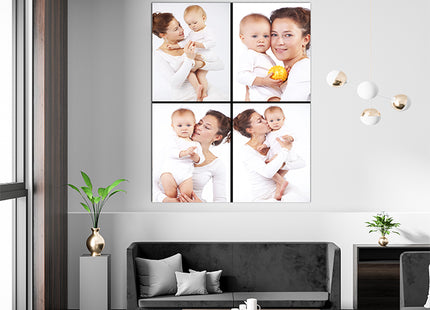 x4 Collage Portrait Canvas Print {M} (AOA0078)