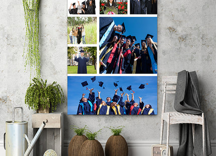 x7 Collage Portrait Canvas Print {N} (AOA0081)