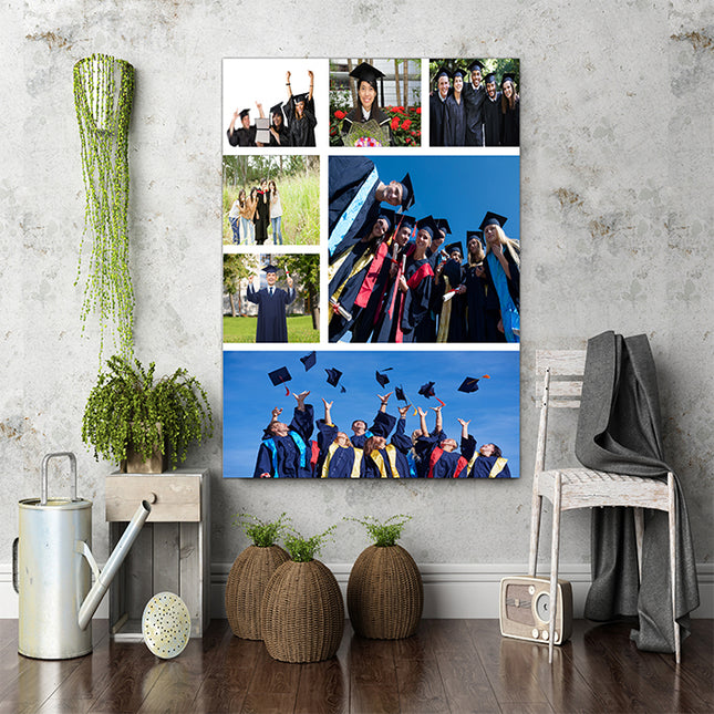 x7 Collage Portrait Canvas Print {N} (AOA0081)