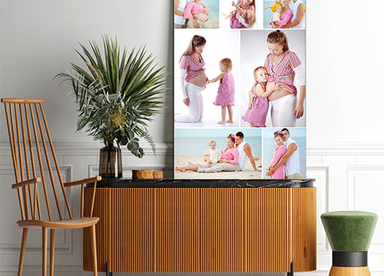 x7 Collage Portrait Canvas Print {R} (AOA0084)