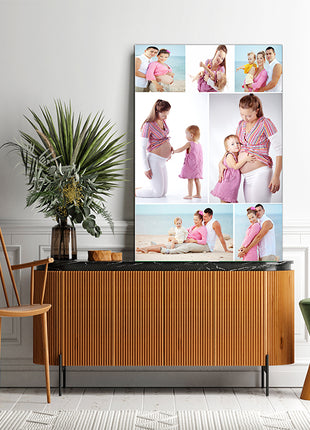 x7 Collage Portrait Canvas Print {R} (AOA0084)