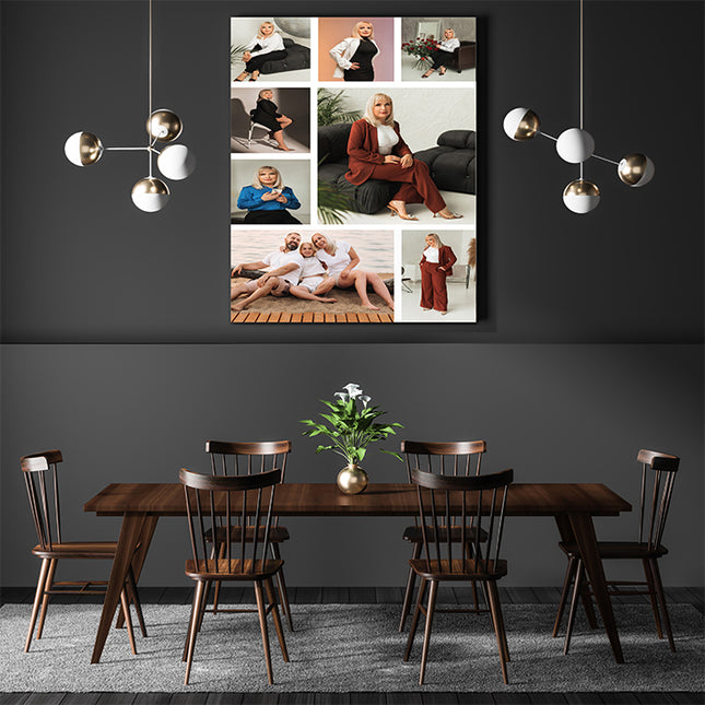 x8 Collage Portrait Canvas Print {M} (AOA0082)