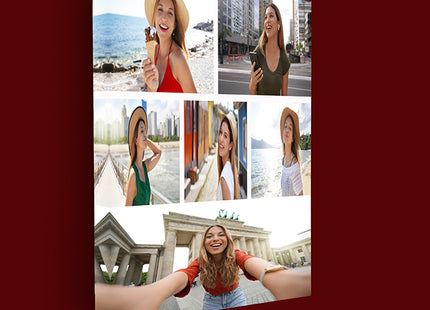 x6 Collage Portrait Canvas Print {M} (AOA0087)