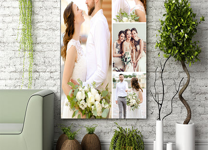x4 Collage Portrait Canvas Print {M} (AOA0080)