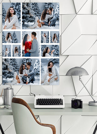 x11 Collage Portrait Canvas Print {M} (AOA0088)