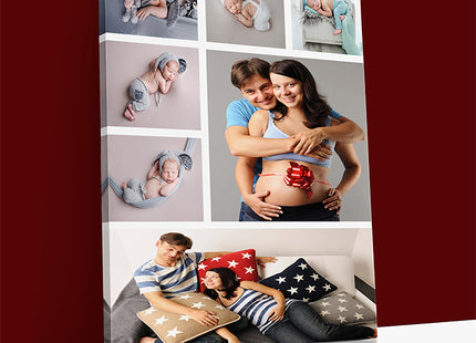 x7 Collage Portrait Canvas Print {R} (AOA0081)