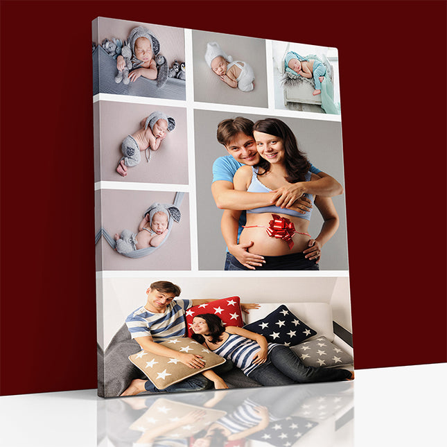 x7 Collage Portrait Canvas Print {M} (AOA0081)