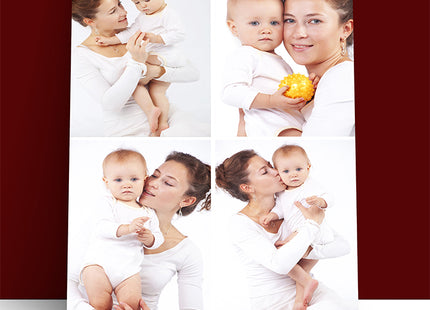 x4 Collage Portrait Canvas Print {M} (AOA0078)
