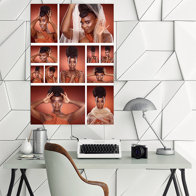 x11 Collage Portrait Canvas Print {R} (AOA0088)