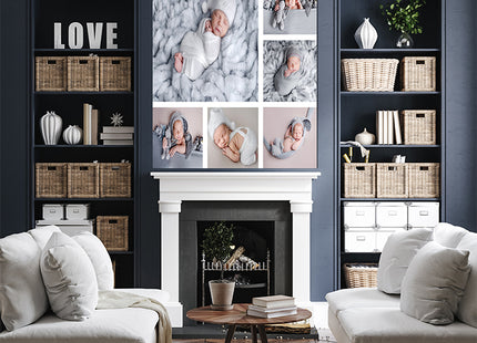 x6 Collage Portrait Canvas Print {M} (AOA0090)