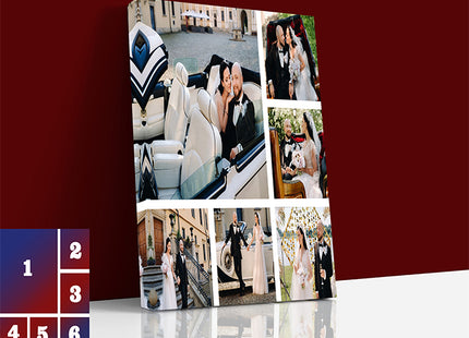 x6 Collage Portrait Canvas Print {M} (AOA0090)