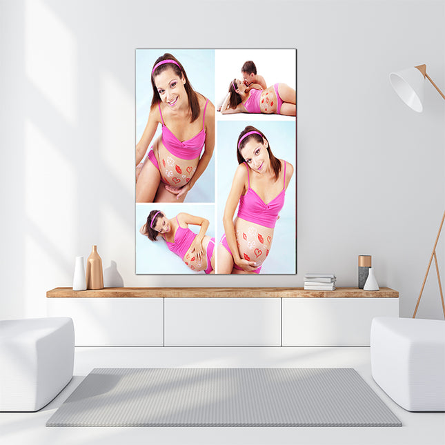 x4 Collage Portrait Canvas Print {R} (AOA0079)