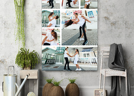 x7 Collage Portrait Canvas Print {N} (AOA0081)