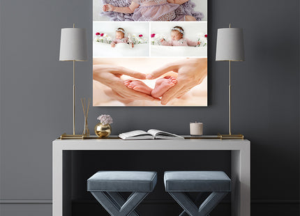x4 Collage Portrait Canvas Print (AOA0076)