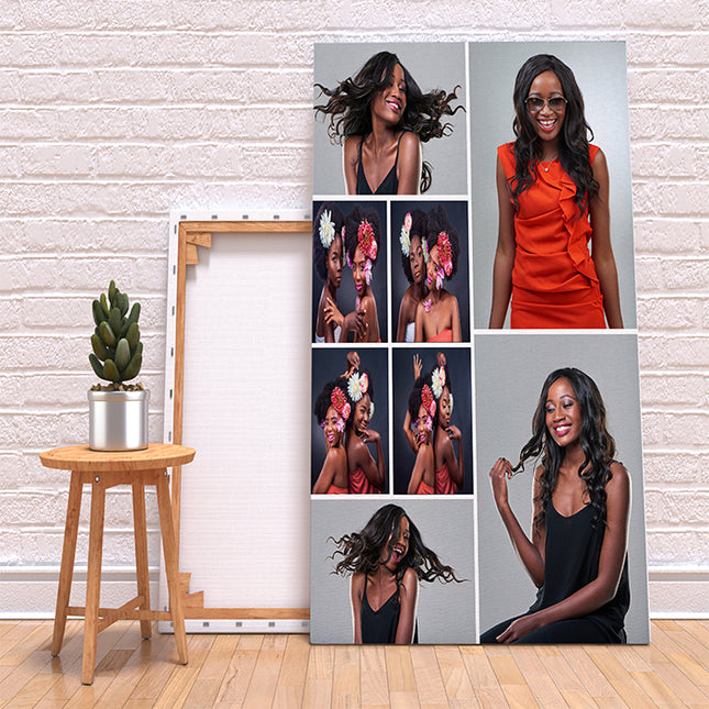 x8 Collage Portrait Canvas Print {M} (AOA0093)