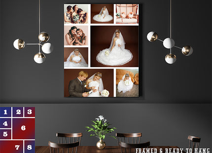 x8 Collage Portrait Canvas Print (AOA0082)