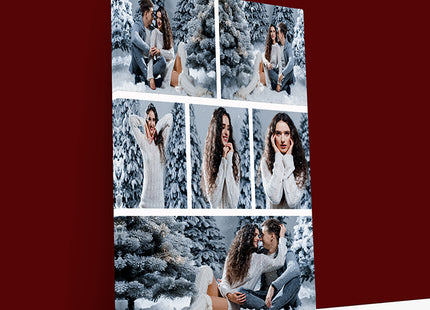 x6 Collage Portrait Canvas Print {M} (AOA0087)