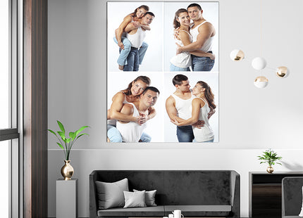 x4 Collage Portrait Canvas Print {R} (AOA0078)