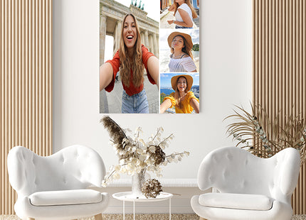 x4 Collage Portrait Canvas Print {R} (AOA0080)