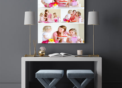 x4 Collage Portrait Canvas Print {M} (AOA0076)