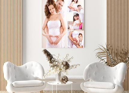 x4 Collage Portrait Canvas Print {M} (AOA0080)