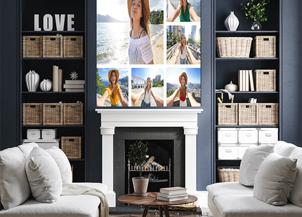 x6 Collage Portrait Canvas Print {R} (AOA0090)