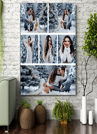 x6 Collage Portrait Canvas Print {M} (AOA0087)