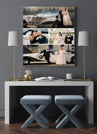 x4 Collage Portrait Canvas Print {R} (AOA0076)