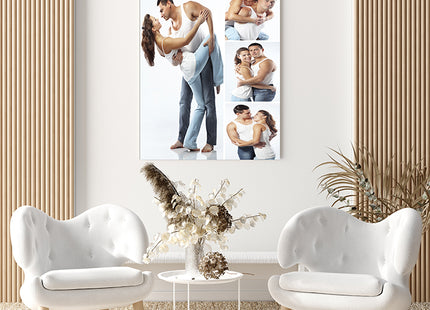 x4 Collage Portrait Canvas Print {R} (AOA0080)