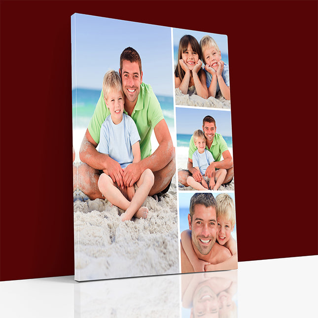 x4 Collage Portrait Canvas Print {R} (AOA0080)