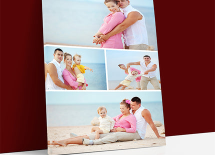 x4 Collage Portrait Canvas Print {M} (AOA0076)