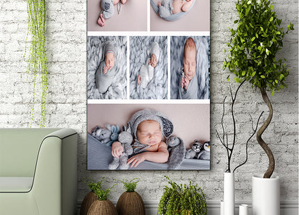 x6 Collage Portrait Canvas Print {M} (AOA0087)