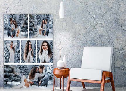 x6 Collage Portrait Canvas Print {R} (AOA0087)