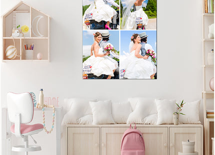 x4 Collage Portrait Canvas Print {M} (AOA0078)