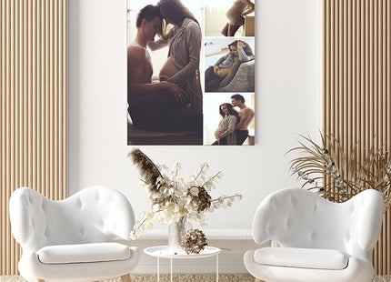 x4 Collage Portrait Canvas Print {R} (AOA0080)