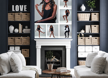 x6 Collage Portrait Canvas Print {M} (AOA0090)