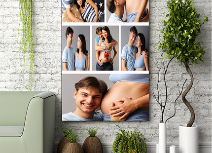 x6 Collage Portrait Canvas Print {R} (AOA0087)