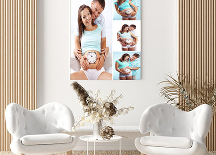 x4 Collage Portrait Canvas Print {R} (AOA0080)