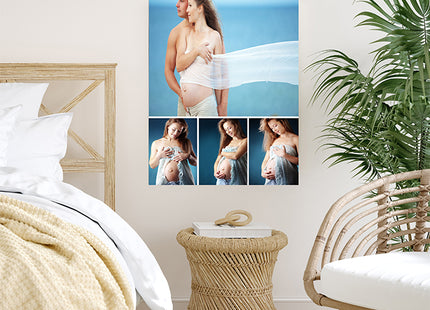 x4 Collage Portrait Canvas Print {M} (AOA0094)