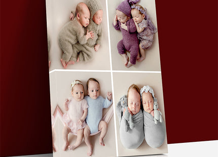 x4 Collage Portrait Canvas Print {M} (AOA0078)