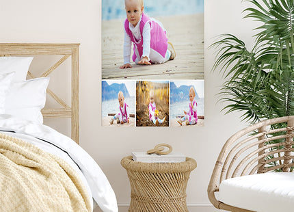 x4 Collage Portrait Canvas Print {R} (AOA0094)