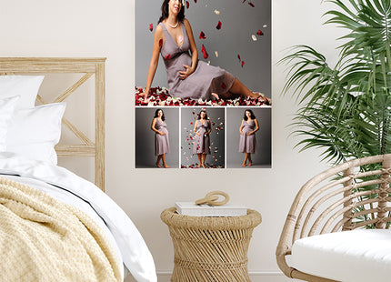 x4 Collage Portrait Canvas Print {M} (AOA0094)