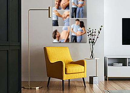 x5 Collage Portrait Canvas Print {M} (AOA0077)