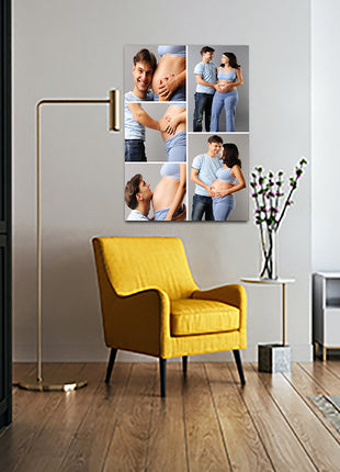 x5 Collage Portrait Canvas Print {M} (AOA0077)